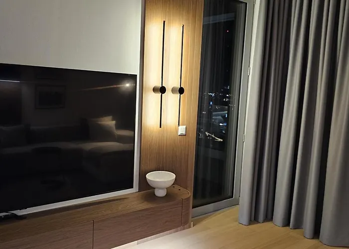 דירה Skypark Elite Suite, View ,free Parking *