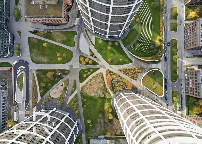 דירה Skypark Elite Suite, View ,free Parking ברטיסלאבה