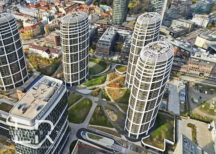 Skypark Elite Suite, View ,free Parking * Bratislava